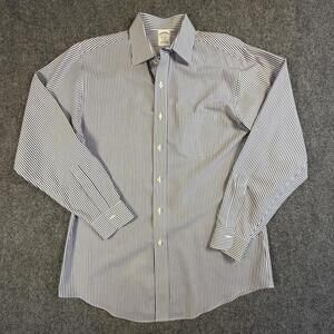 Brooks Brothers Regent Non-Iron Striped Dress Shirt 16-34 #1803